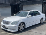 セルシオ 4.3 C仕様 ハーフエアロ サンルーフ 黒革シート