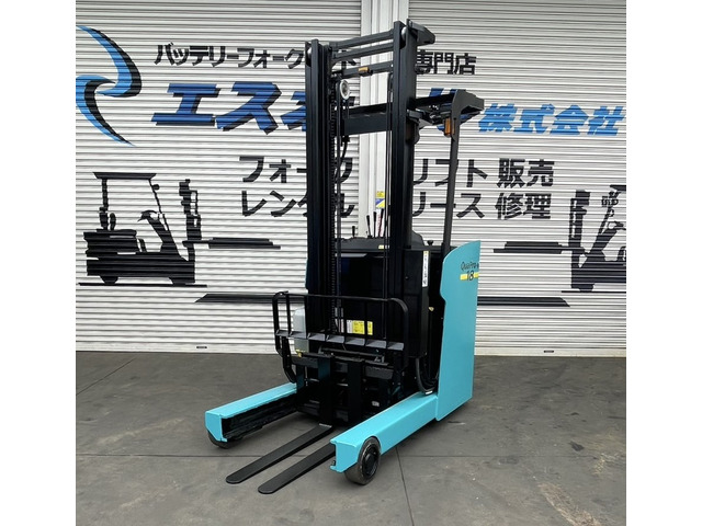 住友ナコ バッテリー式フォークリフト（リーチ式） 4.0M1.5t サイドシフト付