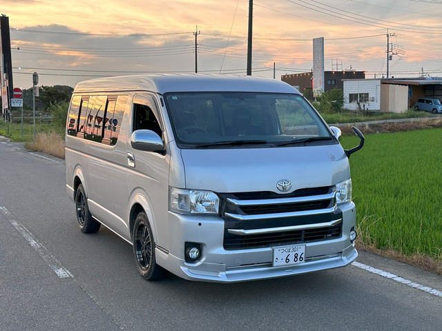 ハイエース 2.7 GL ロング ミドルルーフ ハイエースワゴンバックカメラETC