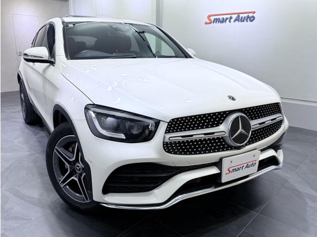GLCクーペ 220d 4マチック AMGライン 4WD レザエクPKG(赤/黒革) サンルーフ