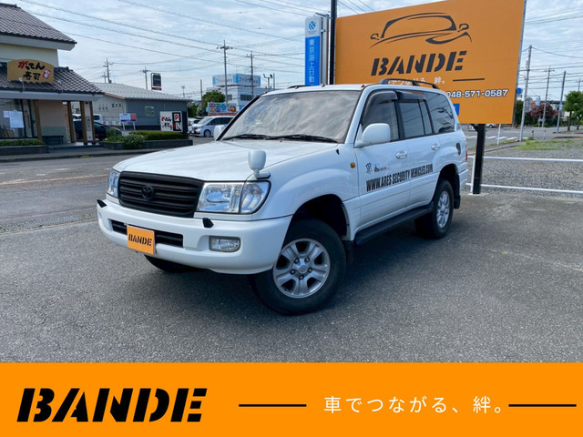 ランドクルーザー100 4.7 VXリミテッド Gセレクション 4WD 人気のパールホワイト