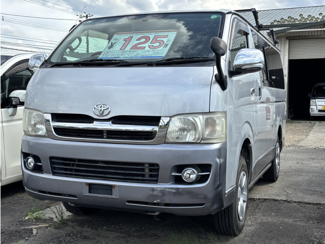 ハイエースバン 2.5 スーパーGL ロング ディーゼル 4WD AT/両側スライドドア