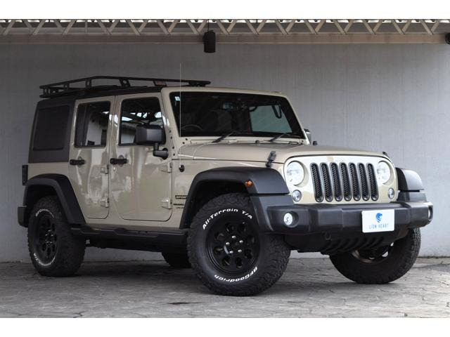 ラングラー アンリミテッド スポーツ 4WD ゴビカラー 17インチAW