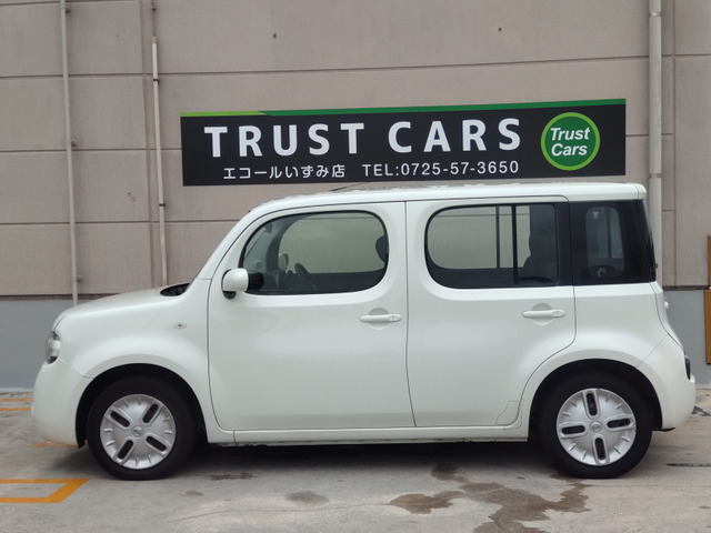 日産 キューブ の中古車詳細 (47,075km, ホワイトパール, 大阪府, 43.6