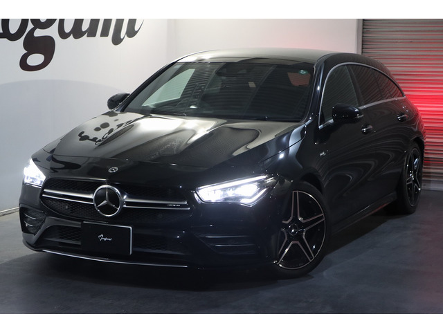 CLAシューティングブレーク AMG CLA35 4マチック 4WD 360°カメラ/黒革シート/サ...