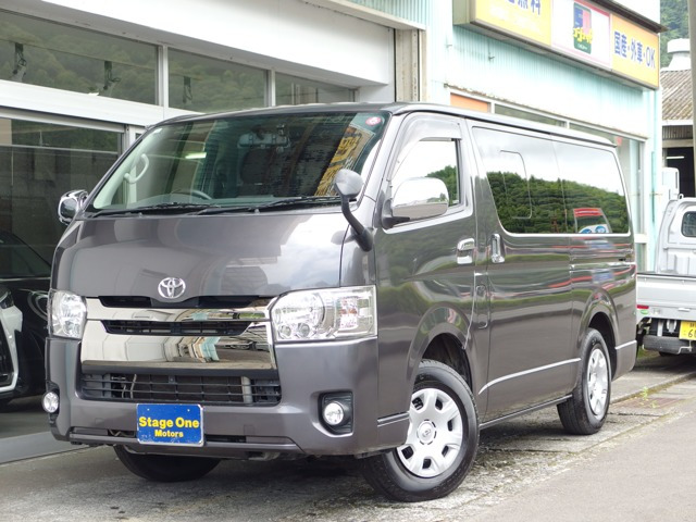 ハイエースバン 3.0 スーパーGL ロング ディーゼル 4WD ユーザー買取 純正ナビ フルセグ