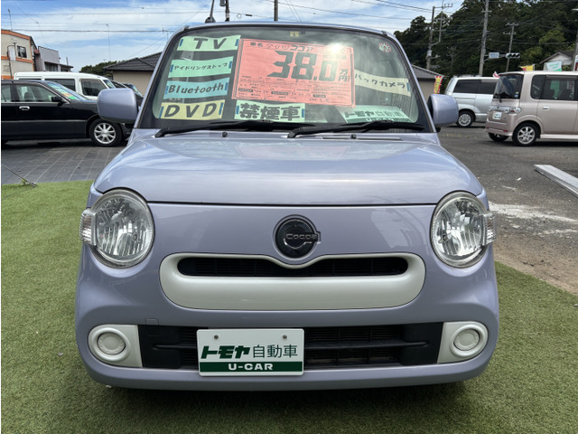 ミラココア X 禁煙車・バックカメラ・