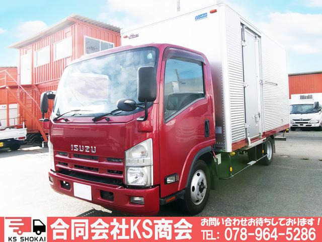 エルフ  アルミバン 車検付 ワイドロング S扉