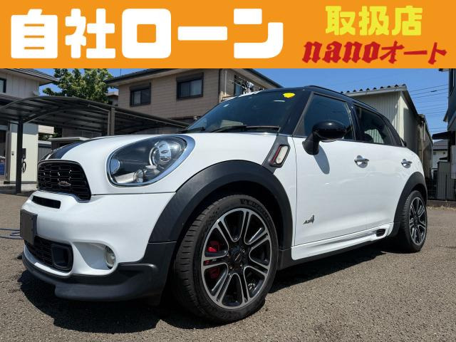 ミニクロスオーバージョン・クーパー・ワークス 4WD自社ローン可!ジョンクーパーワークス