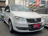 【中古車情報】フォルクスワーゲン ゴルフトゥーラン  TSI ハイライン ナビETCワンオナターボスパチャージャ の中古車詳細（走行距離：8.8万km、カラー：ホワイト、販売地域：大阪府池田市西本町）