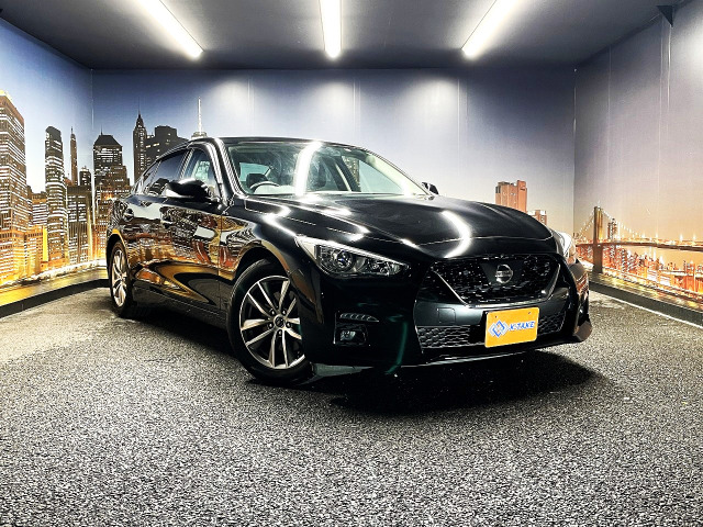 スカイライン 3.0 GT 禁煙車 後期型 黒半革 純正ナビ ETC