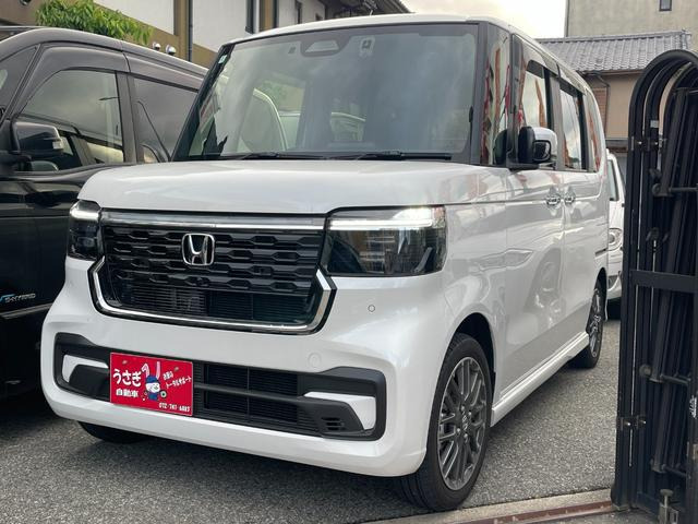 N-BOXカスタム ターボ アップルカープレイナビ純正8インチ ETC ドラレコ バックカメラ