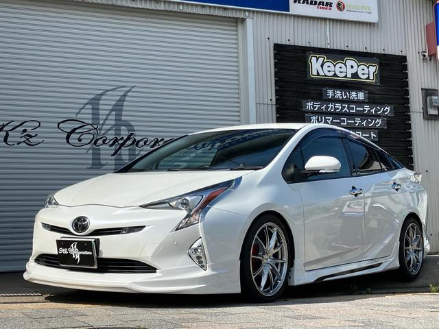 プリウス 1.8 A ツーリングセレクション ストラーダフローディングナビ フルセグ
