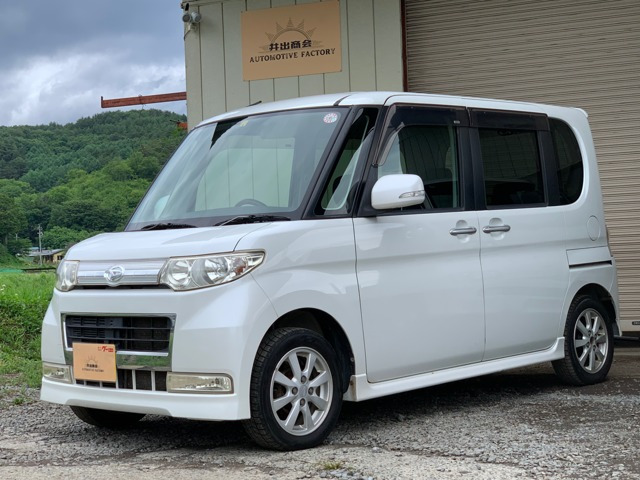 タントカスタム X リミテッド 左側スライドドア HID 14インチ