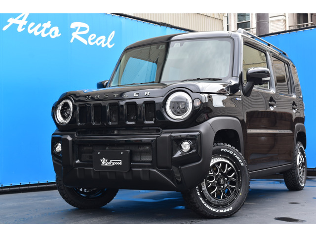 ハスラー タフワイルド ターボ 4WD 全方位9インチナビ付 エアロカスタム