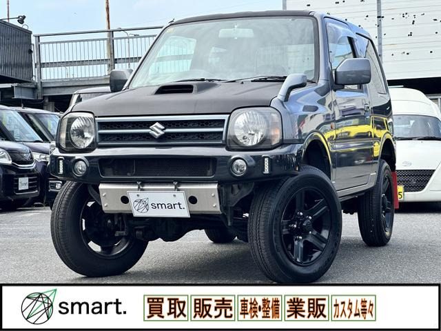ジムニー ランドベンチャー 4WD リフトアップ!社外バンパー!ナビTV