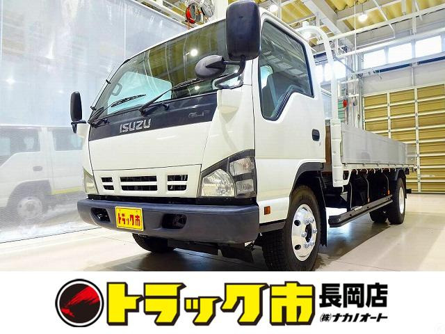 エルフ 4.8 ワイド 超ロング 高床 ディーゼル 4.7t アルミブロック 平ボデー