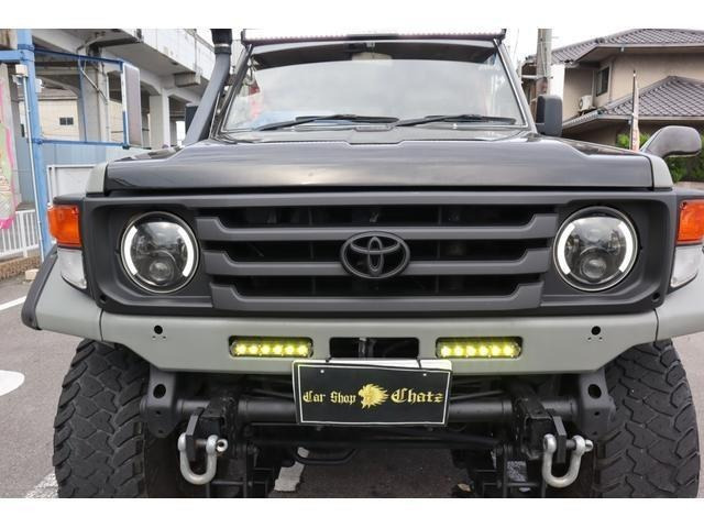トヨタ ランドクルーザー70 4.2 ZX ディーゼル 4WD マットグレー