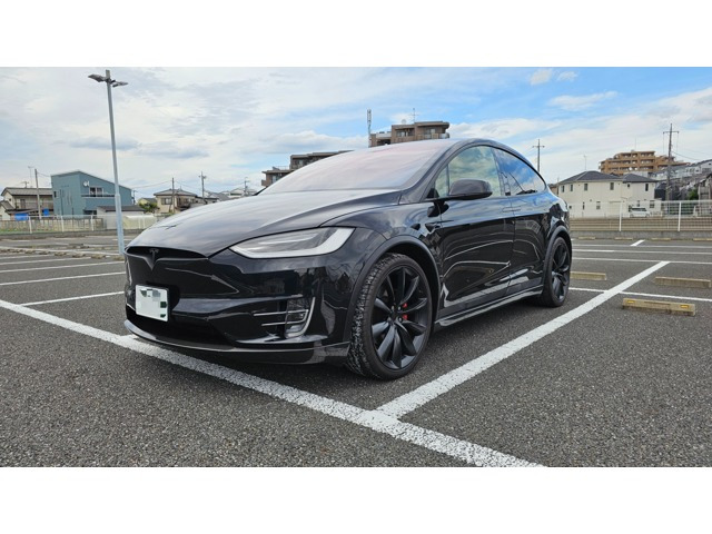 モデルX P100D 4WD 6人乗車 カーボンパーツ