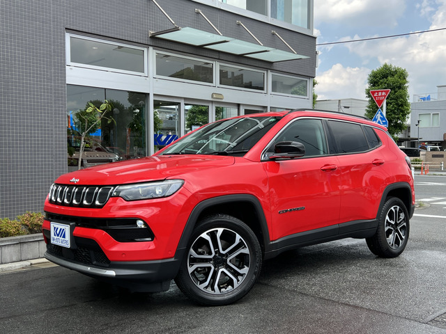 コンパス リミテッド 4WD 黒革 シートヒーター 360°カメラ