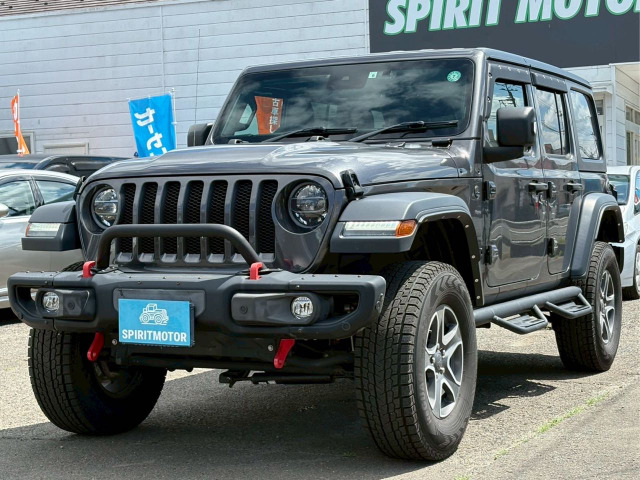 ラングラー アンリミテッド スポーツ 4WD 2.5インチアップ 社外ステップ