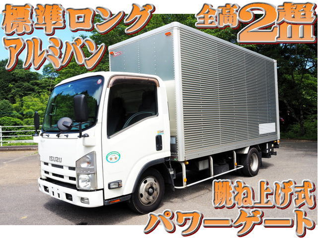 エルフ アルミバン 標準ロング アルミバン パワーゲート
