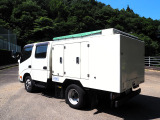 デュトロ  Wキャブ シンショー製 高圧洗浄車