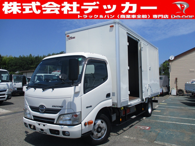 デュトロ 4.0 ロング フルジャストロー ディーゼル 2トン アルミバン 荷寸444-177