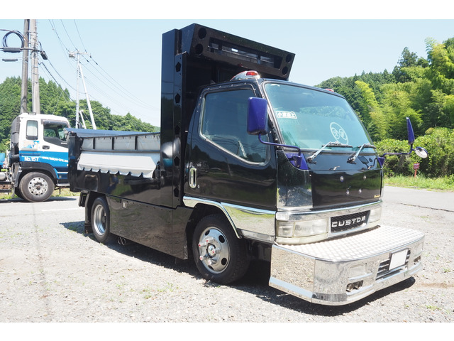 三菱ふそう キャンター ダンプ デコトラ マニワリ 造りボディ ダンプ
