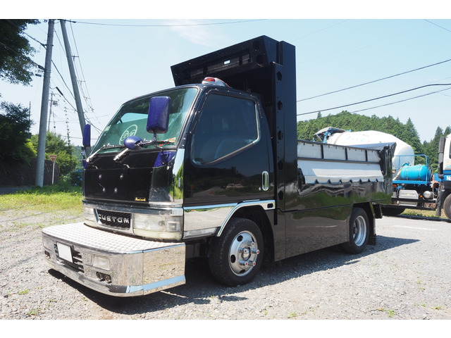 三菱ふそう キャンター ダンプ デコトラ マニワリ 造りボディ ダンプ