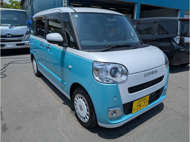 ムーヴキャンバス ストライプス G ストライプス G ナビ/全方位カメラ/ETC/禁煙車