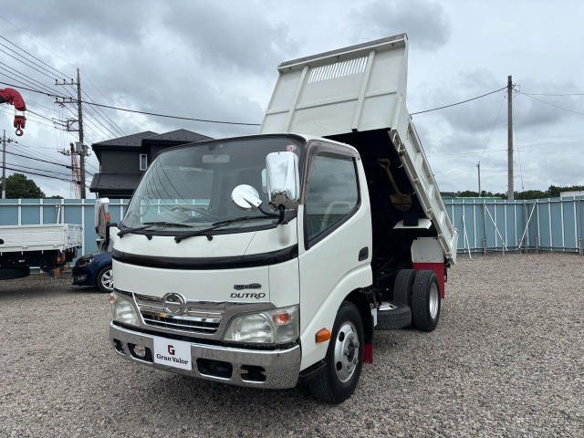 デュトロ 2.7 10尺ダンプ フルジャストロー 日野 3t 強化ダンプ 3方開 5MT