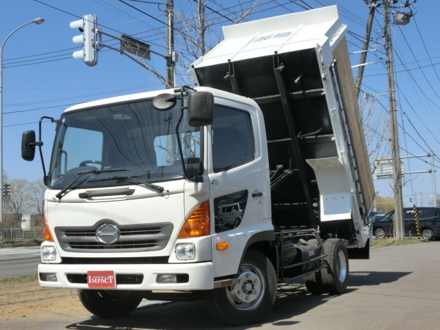 レンジャー  4tダンプ 2面差し枠 コボレーン付 荷台塗装済 AT