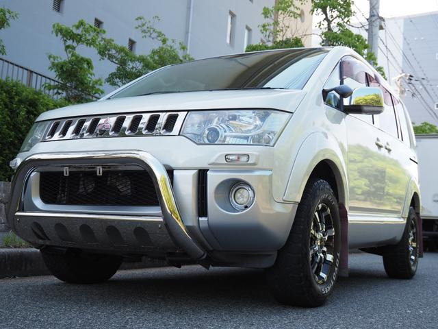デリカD:5 2.4 シャモニー 4WD 社外アルミ 社外マフラー  ドラレコ