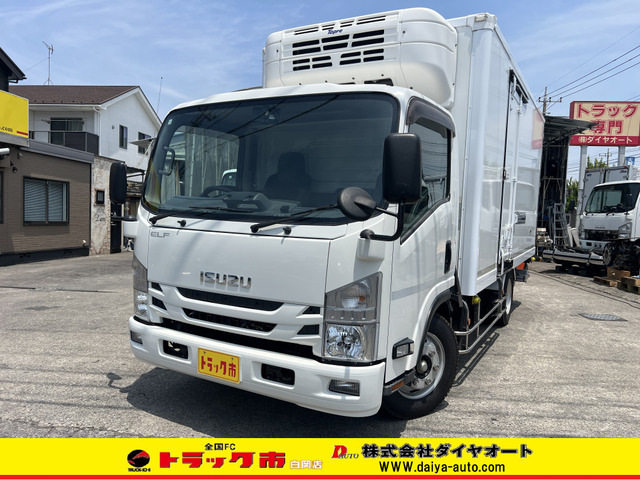 エルフ 冷蔵冷凍車 低温サイドドア・スムーサー・格納ゲート付