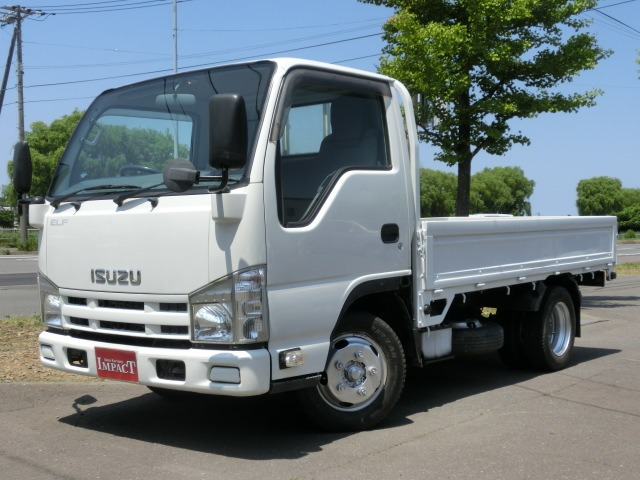 エルフ  フルフラットロー ディーゼルターボ 1.5t 平ボデー 荷台床板新品 本州仕入