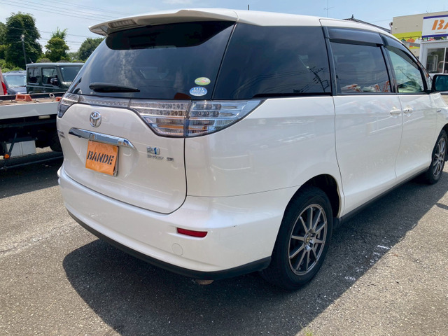 TOYOTAエスティマ　ホワイトパール グロスアーマー】トヨタ エスティマ パールホワイト【標準研磨