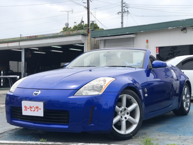 フェアレディZ  Z33 AT 全塗装済 電動幌ルーフ 社外ナビ