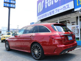 Cクラスワゴン C250 スポーツ 赤革/パドルシフト/AMG19インチ