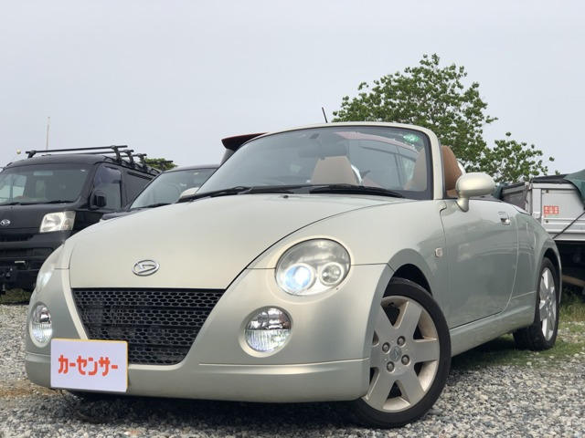 コペン タンレザーエディション キーレス BT接続 社外ナビ Fセグ