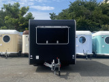 TKKX キッチントレーラー T500 両面開閉扉 牽引免許要