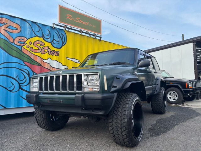 チェロキー スポーツ 4WD リフトアップ 社外ホイール