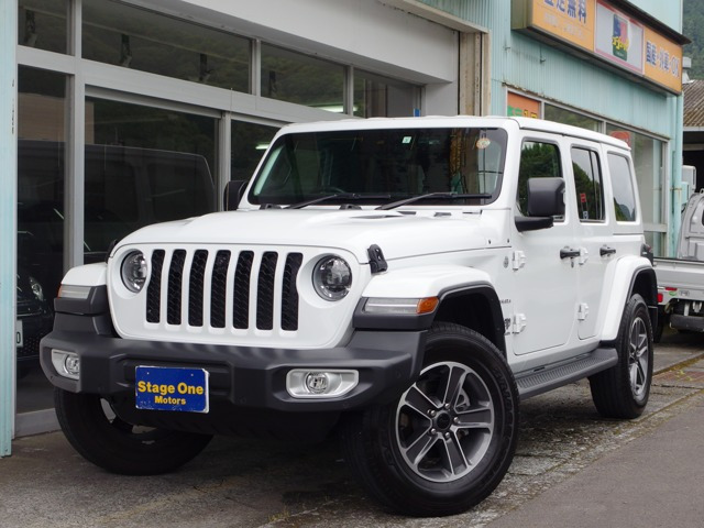ラングラー アンリミテッド サハラ 2.0L 4WD 1オーナー 買取&禁煙車 純18AW