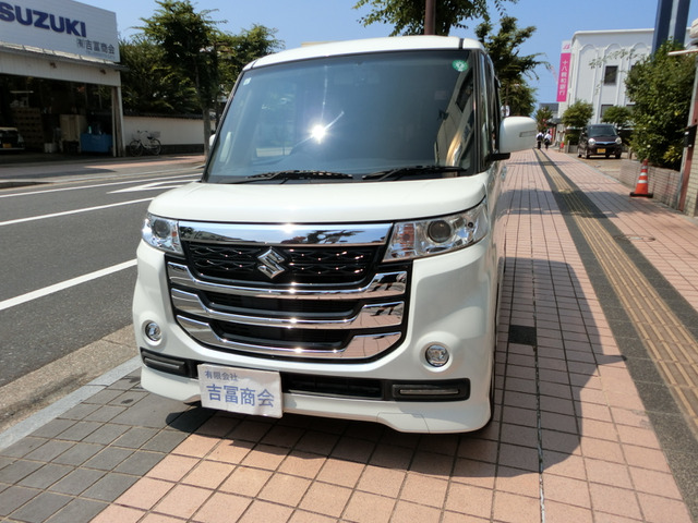 スペーシアカスタム Z 内外装美車!ナビバックモニター!