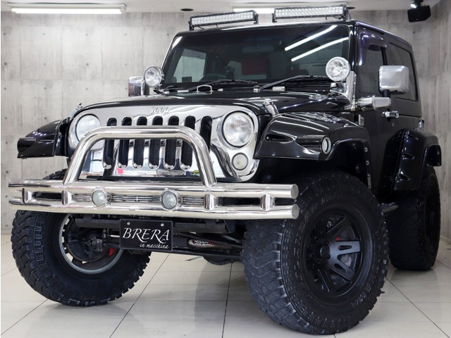 ラングラー サハラ 4WD リフトUP 社外AW社外4本出しマフラ-