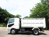 ファイター ダンプ 4WD 新明和 深ダンプ 水密式 天蓋