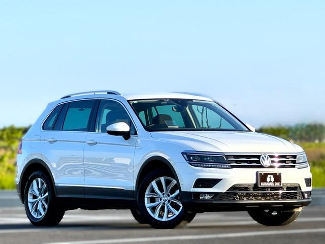 ティグアン TDI 4モーション ハイライン ディーゼル 4WD 1オーナー AW付き冬タイヤ有...