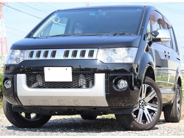 デリカD:5 2.2 シャモニー 4WD 特別仕様車 ハーフレザー 後期純正アルミ