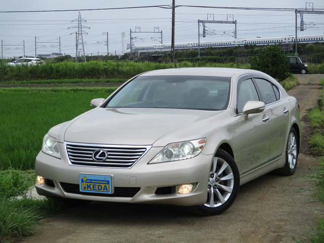 LS 460 バージョンC 中期型 純正HDDナビ バックカメラ