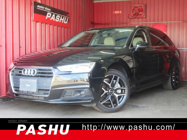 A4アバント 2.0 TFSI クワトロ 4WD HDDナビ地デジTVバックMレザーブラッ